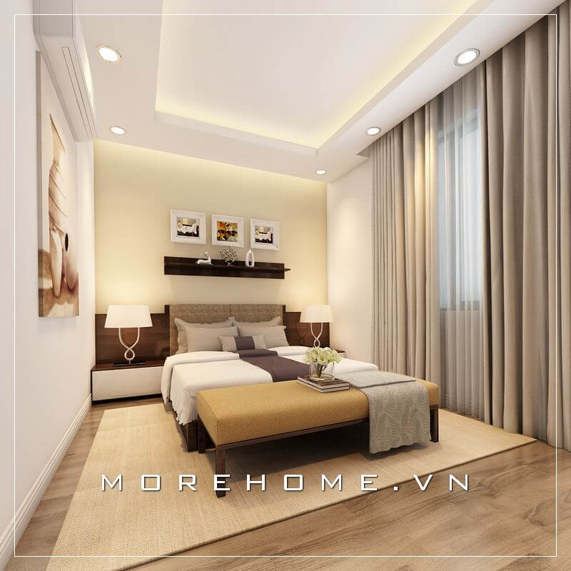 Giường ngủ gỗ công nghiệp